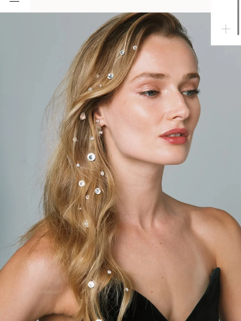 Handmade delicate clear